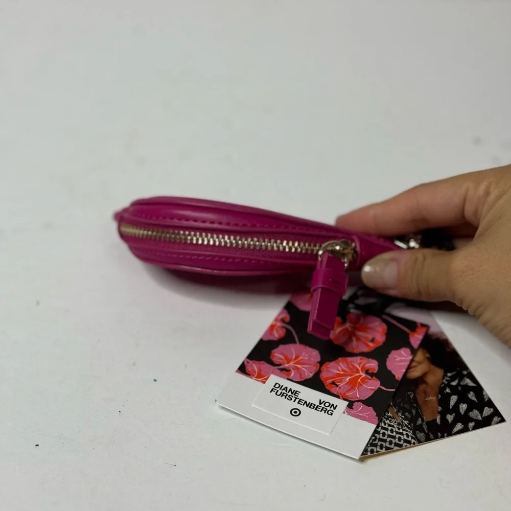 Diane Von Furstenberg x Target Pink Lips Coin Pouch DVF